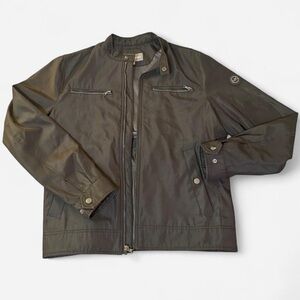 Michael Kors Chocolate Brown Lightweight Jacket